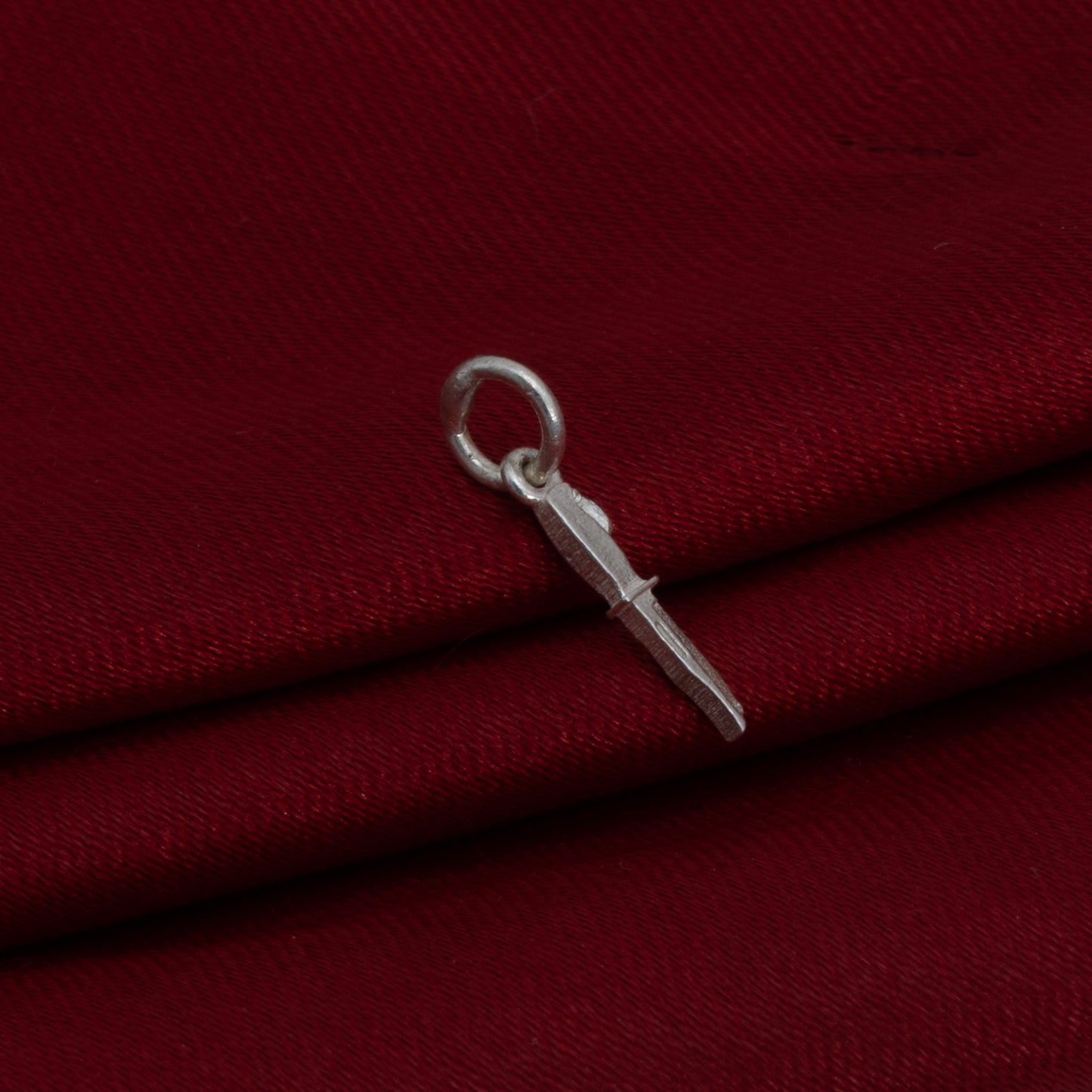 Silver Knife(chaku) Pendant