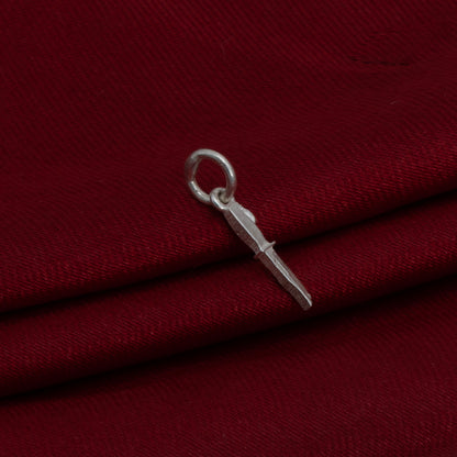 Silver Knife(chaku) Pendant