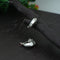 Boys Silver Bali Earrings with Plain Look & Stones