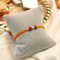 Spiritual Silver Rakhi Double Rudraksha Design