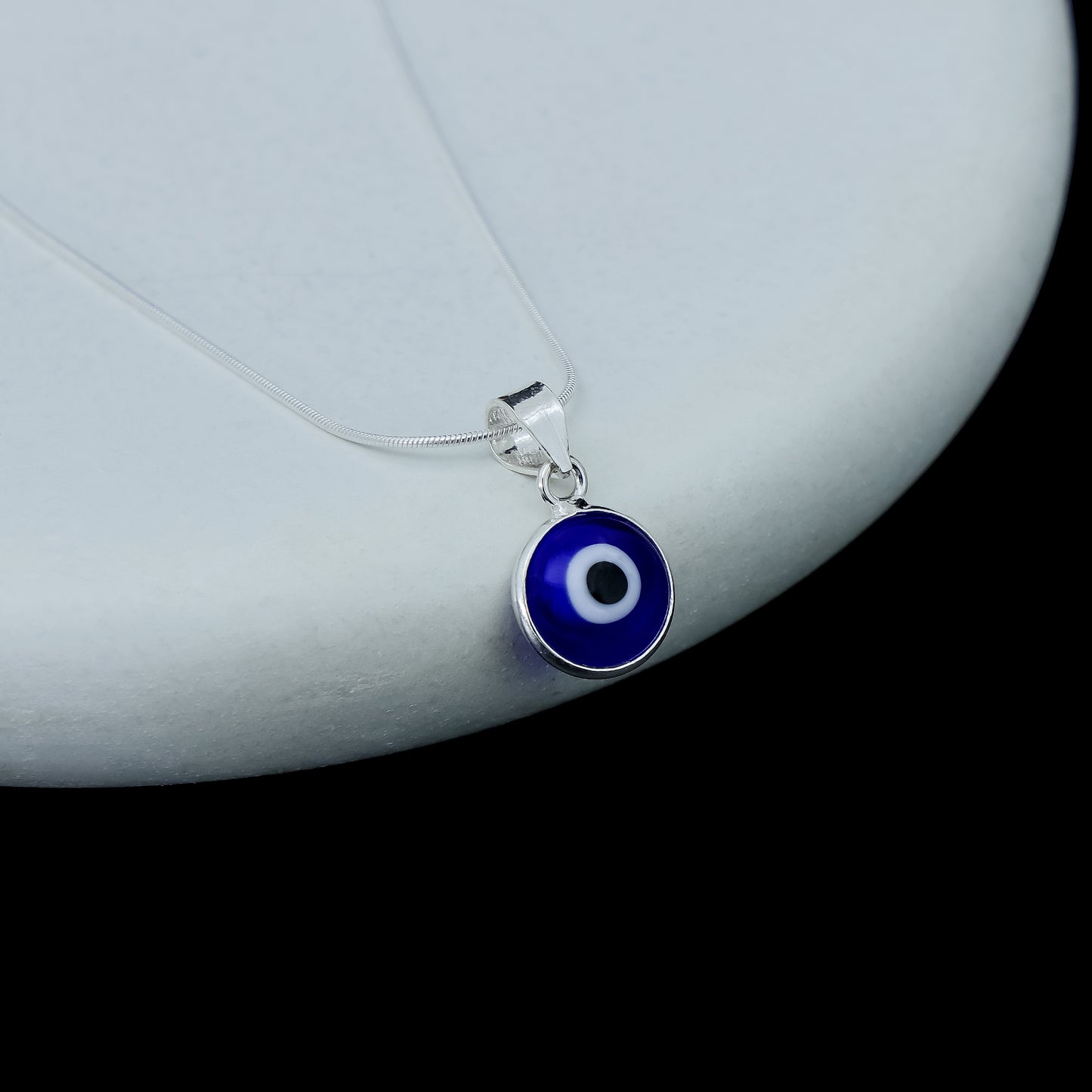 Evil Eye Daily Wear Pendant with Chain