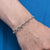 Silver Rope Link Chain Bracelet (2)