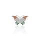 Silver 'Fly Over On the Sky Butterfly' ring for girls, featuring a delicate butterfly design symbolizing freedom.