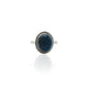 Sterling Silver Blue Pearl Girls Ring