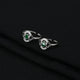 925 Silver Green Heritage Toe Rings