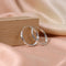 925 Sterling Silver Diamond-Cut Hoop Earrings for Women & Girls