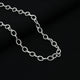 Silver Round connecting Design Chain for Boys