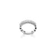 Sterling Silver Exclusive Triple CZ Layered Ring for Women