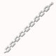 Silver Sterling Linked Men's Bracelet