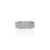 Silver Voguish Glance Menz Ring