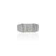 Silver Voguish Glance Menz Ring