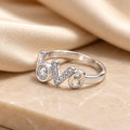 Sterling Silver Lots Of Love Couple Ring
