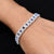 Sterling Silver Ocean Blue Gems Bracelet for Her