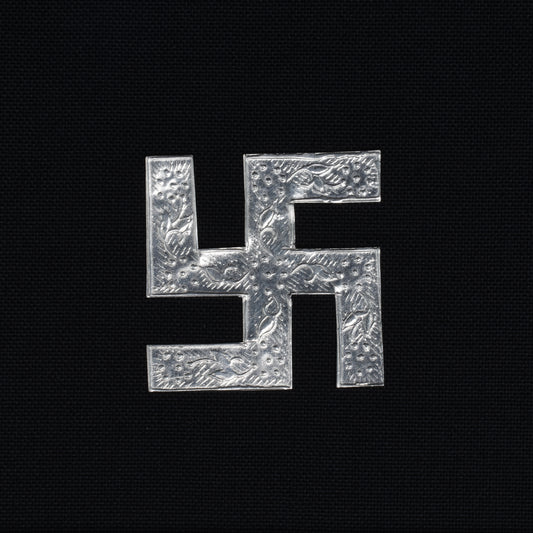 Sterling Silver Swastik Amazing Divine Holy for Your Home and Temple