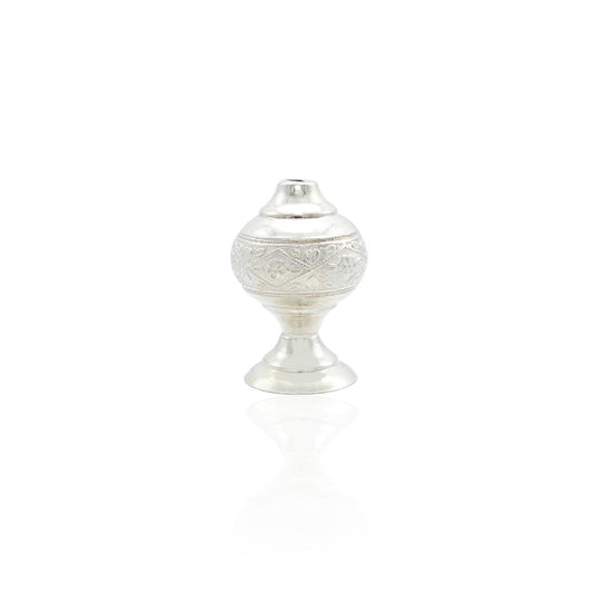 Elegant silver Puja item for home worship and spiritual rituals