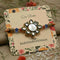 Silver Center Baal Gopal Flower Design with Multi Color Beads Rakhi for Boys