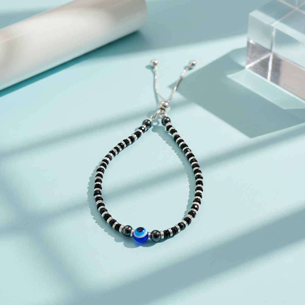 Adjustable Evil Eye Nazar Suraksha Bracelet