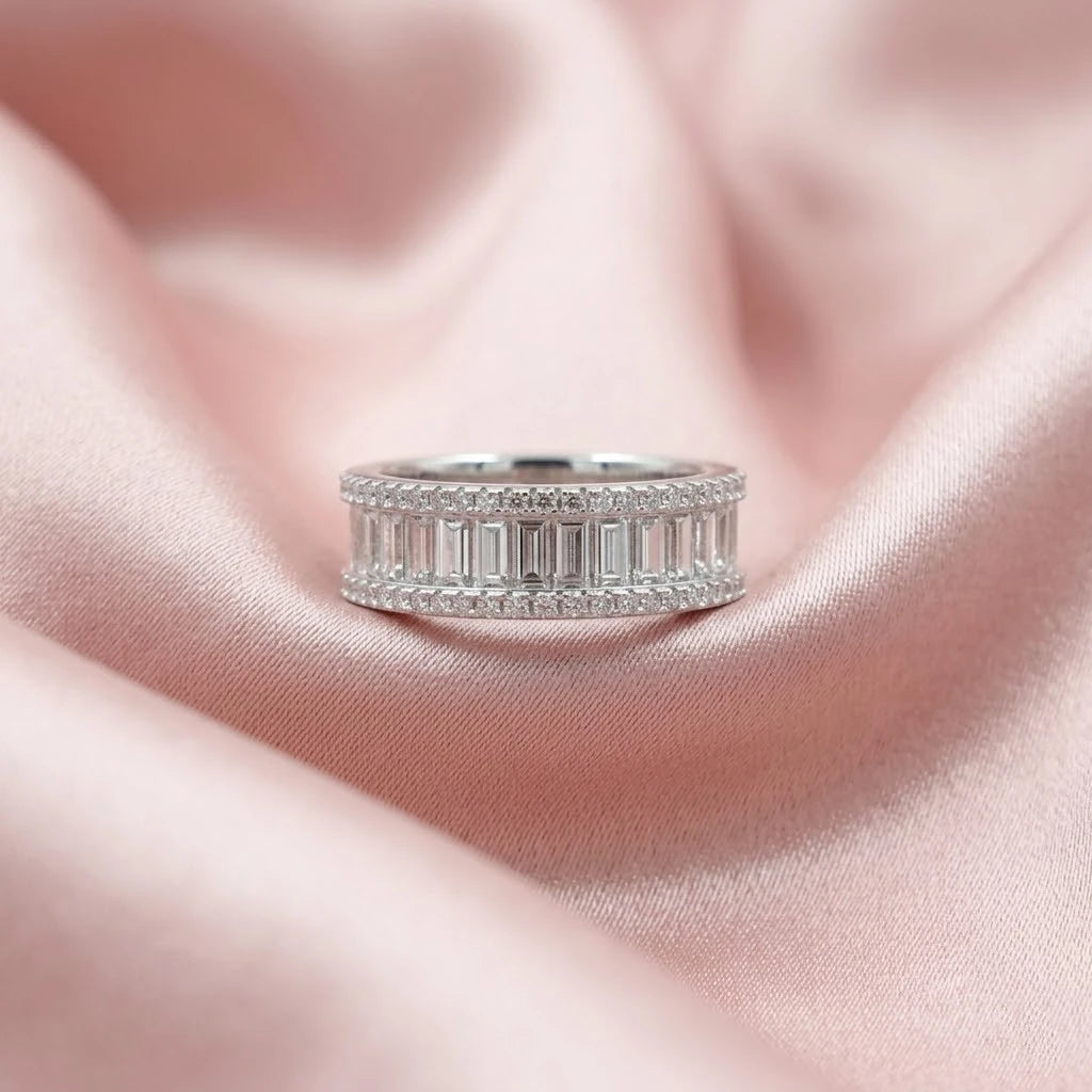 Baguette Diamond Eternity Band Ring