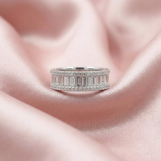Baguette Diamond Eternity Band Ring