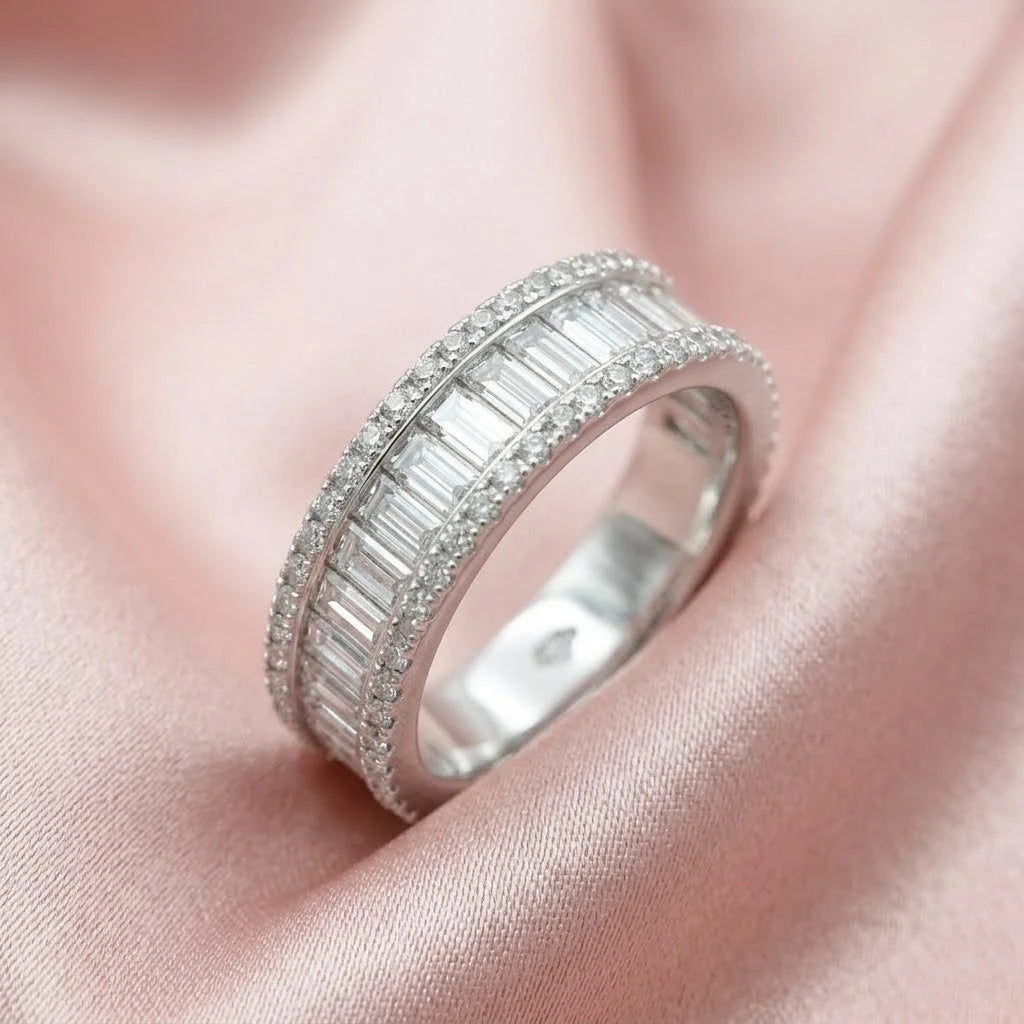 Baguette Diamond Eternity Band Ring