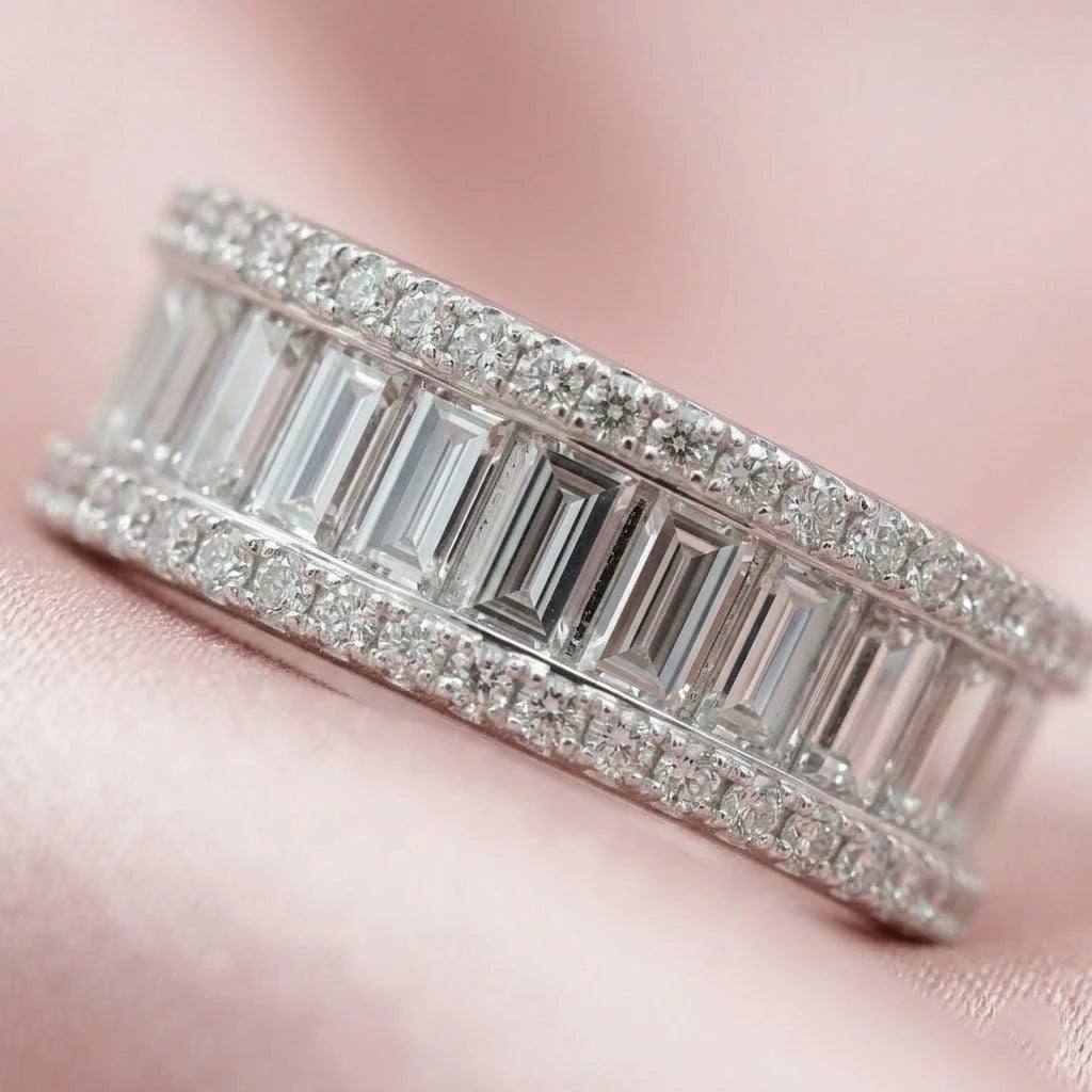 Baguette Diamond Eternity Band Ring