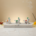 Bal Krishna Silver Idol – 3 Colour Options, 1 Pc