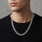 Beautiful And Sharp Silver Cuban Chain