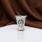 Beautifully Crafted Peacock Design Silver Bucket for Worship