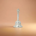 Beautifully Designed Silver Puja Bell For Worship