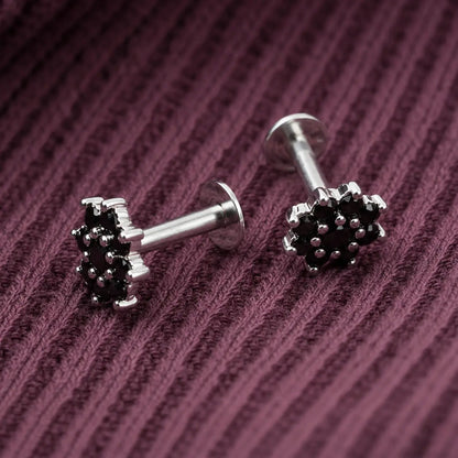 Black_Flower_Labret_Stud_Earrings_2