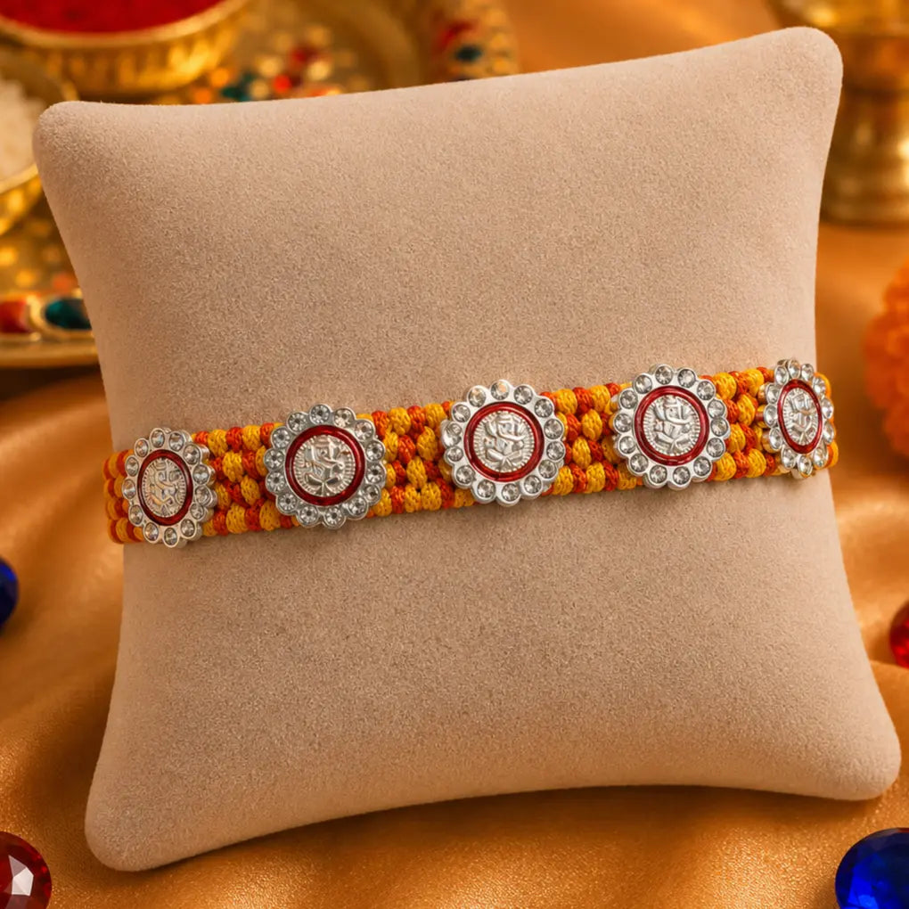 Blessed Ganesh Bud Rakhi