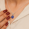 Evil Eye Daily Wear Pendant with Chain