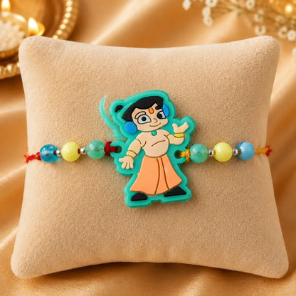 Chhota Bheem Kids Silver Rakhi