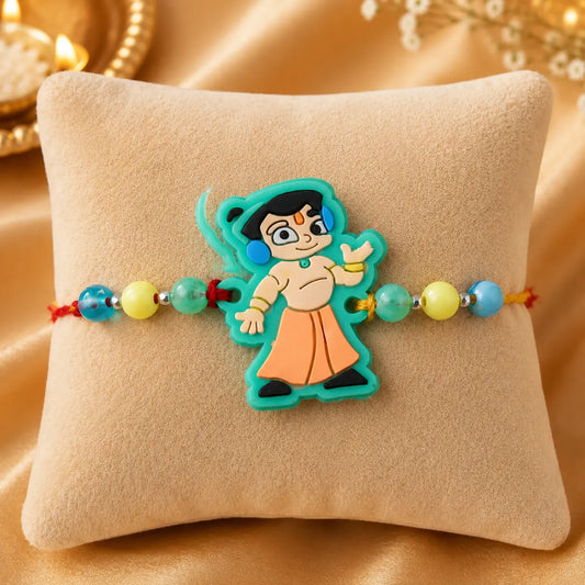 Chhota Bheem Kids Silver Rakhi