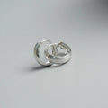 Classic Curve Silver Bali – Minimal Plain Hoop Earring