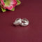 Classic Ribbed Sterling Silver Huggie Earrings