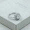 Classic Solitaire Halo Fashion Ring