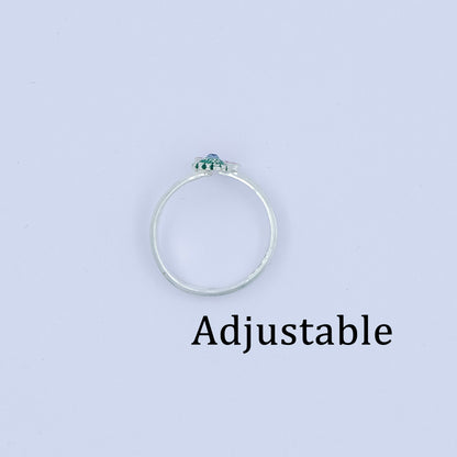 Classic Indian Enamel Work Silver Toe Ring(Bichiya) (8)