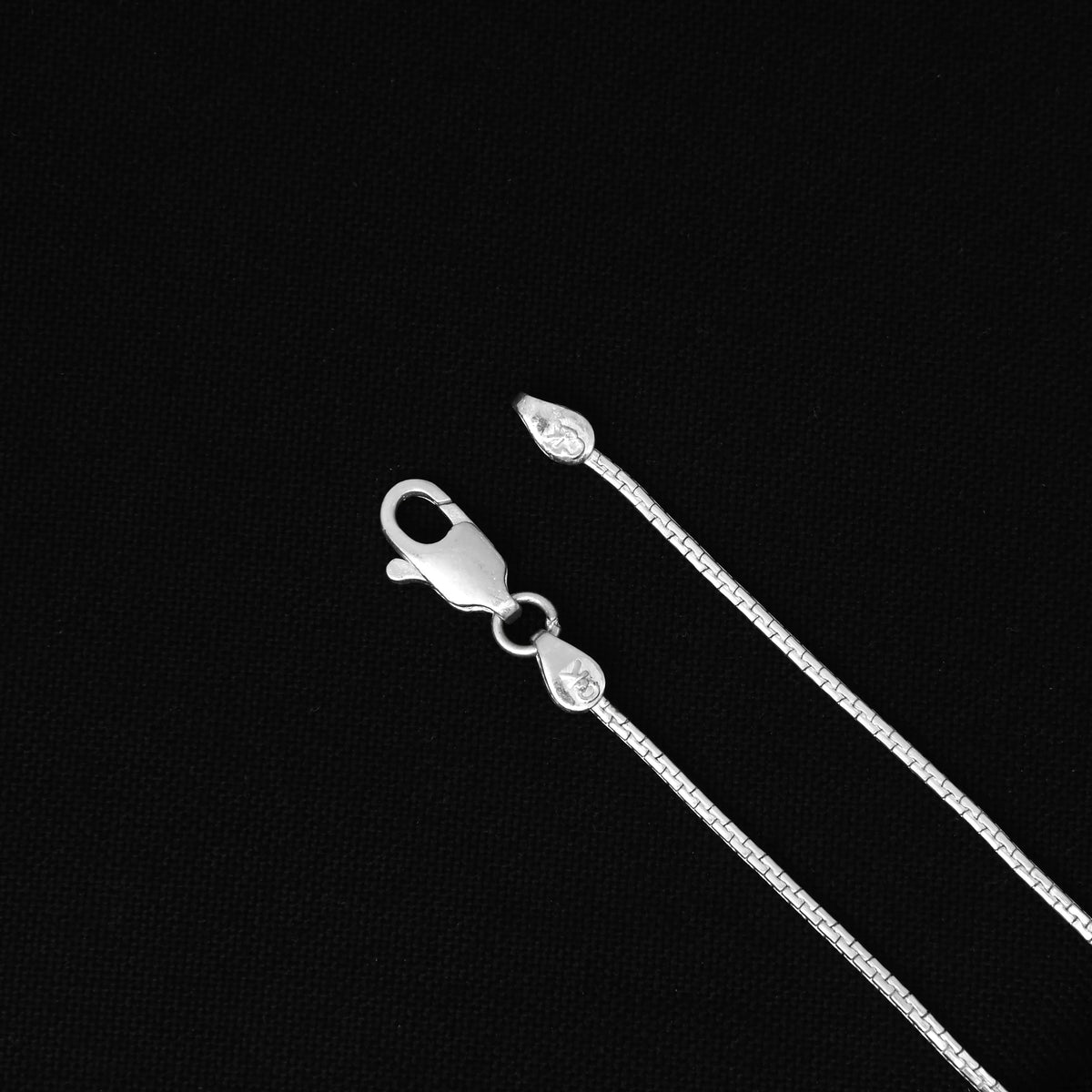 Classic Silver Chain for Casual or Formal Wear for Boys
