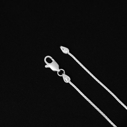 Classic Silver Chain for Casual or Formal Wear for Boys
