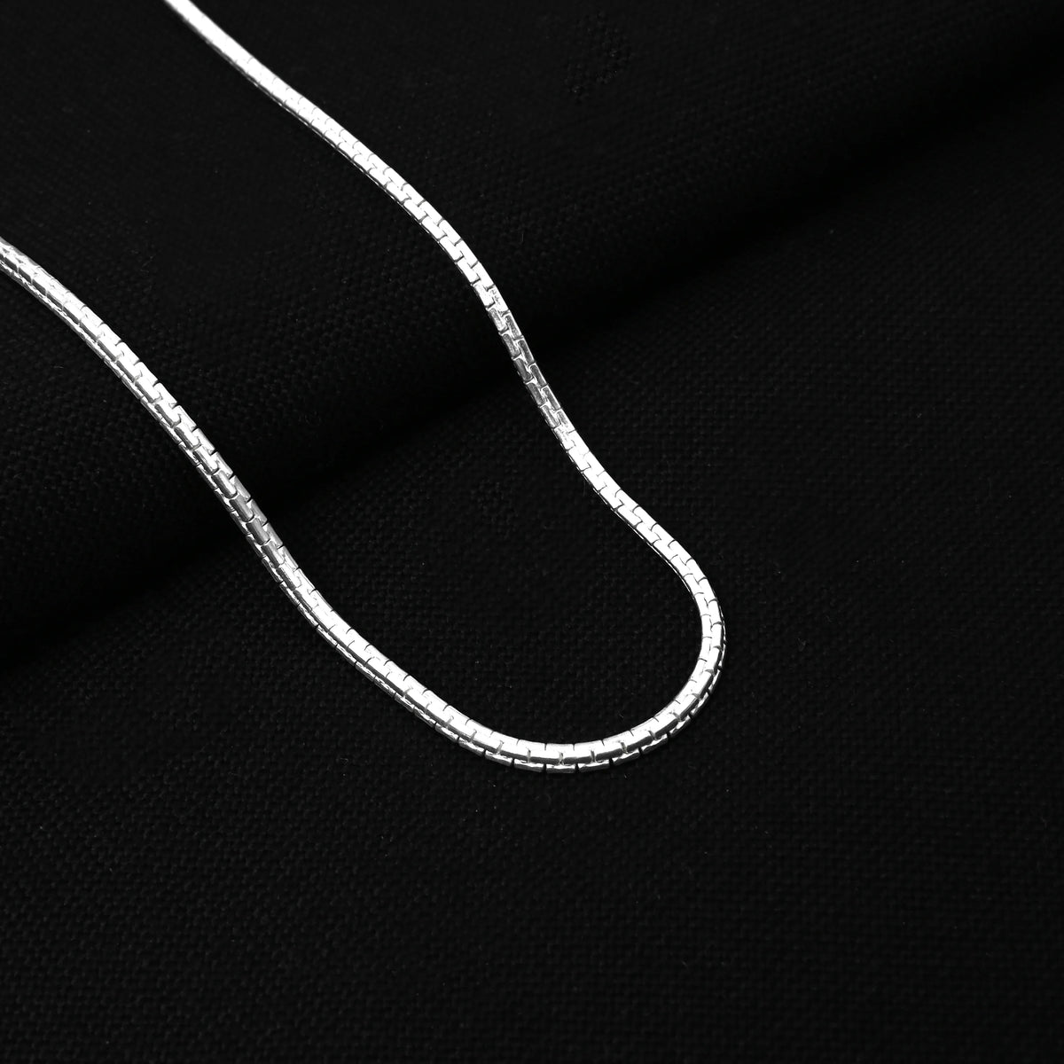 Classic Silver Chain for Casual or Formal Wear for Boys
