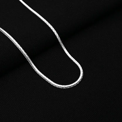 Classic Silver Chain for Casual or Formal Wear for Boys
