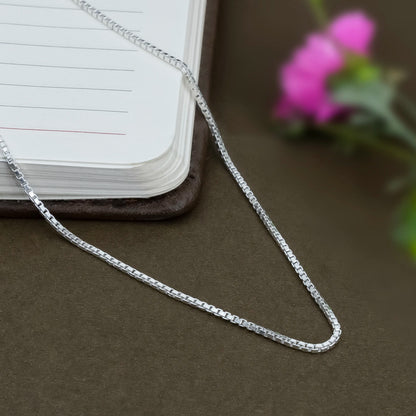 Classic Silver Chain for Women
