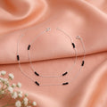 Cute Simple Black Beads Payal/Anklet for Women Lightweight Design