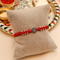 Traditional Swastik Buds Silver Rakhi