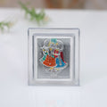 Soulful Silver Frame Radha Krishna Ji