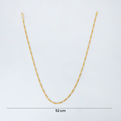Silver Gold Plated Simple Design Chain for Boys