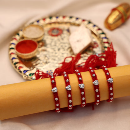 Sterling Silver Rakhi Timeless Bond of Love