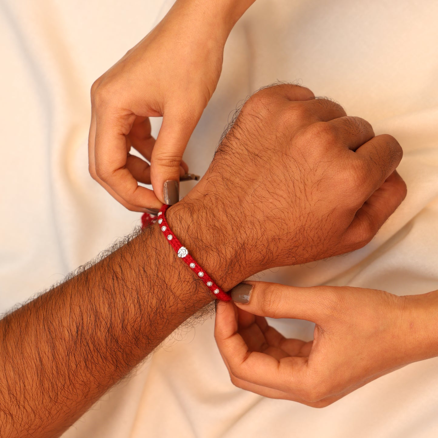 Sterling Silver Rakhi Timeless Bond of Love