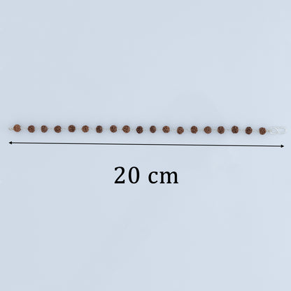 Shiv Aura Rudraksha Bracelet Sterling Silver Spiritual Bracelet